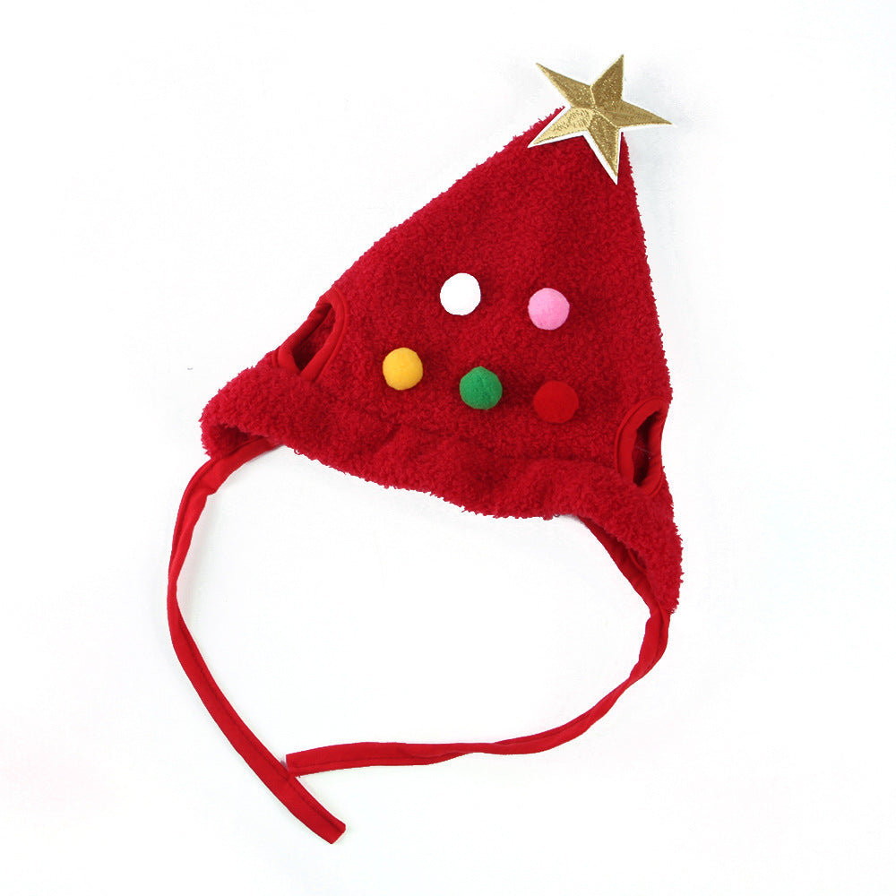 Christmas Tree Pet Hat – Festive Holiday Dog & Cat Accessory