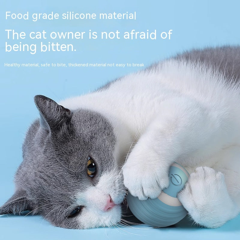 Automatic Bouncing Ball – Self-Moving Smart Cat Toy