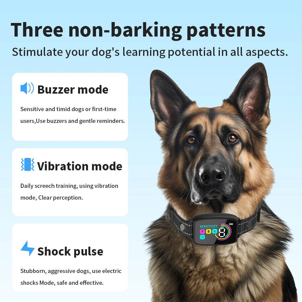 Riospets Smart No-Shock Bark Collar for Dogs