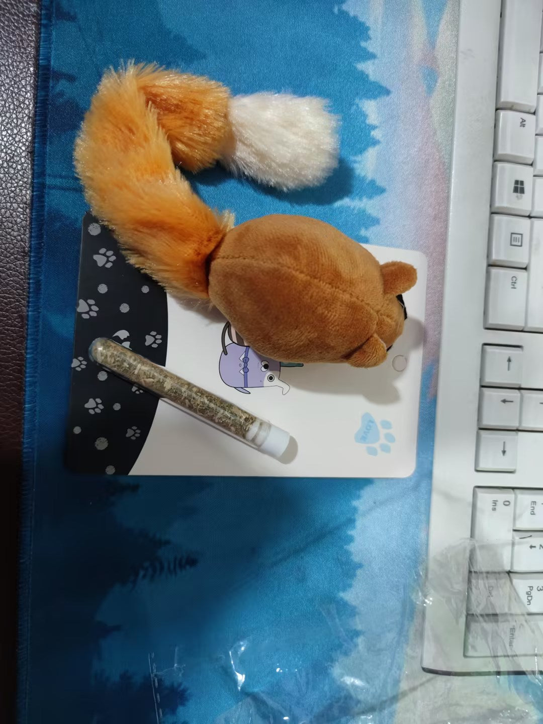 Mouse Tail Cat Toy – Interactive Teaser Training Play Toy