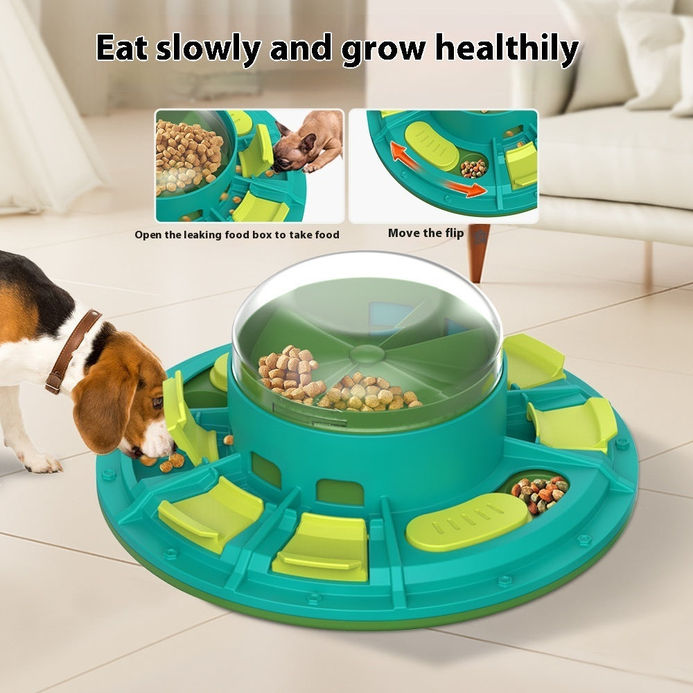 Interactive Dog Puzzle Feeder – IQ Training & Slow Feeding Toy
