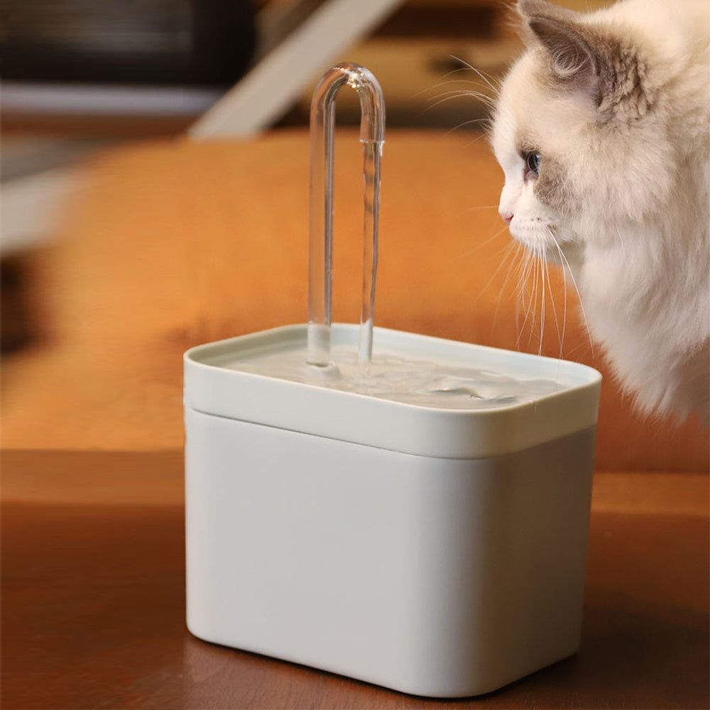 Automatic Cat Water Fountain – USB Silent 1.5L Filtered Drinker