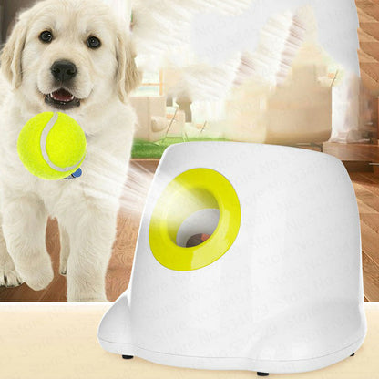 Automatic Dog Ball Launcher - Interactive Fetch Toy