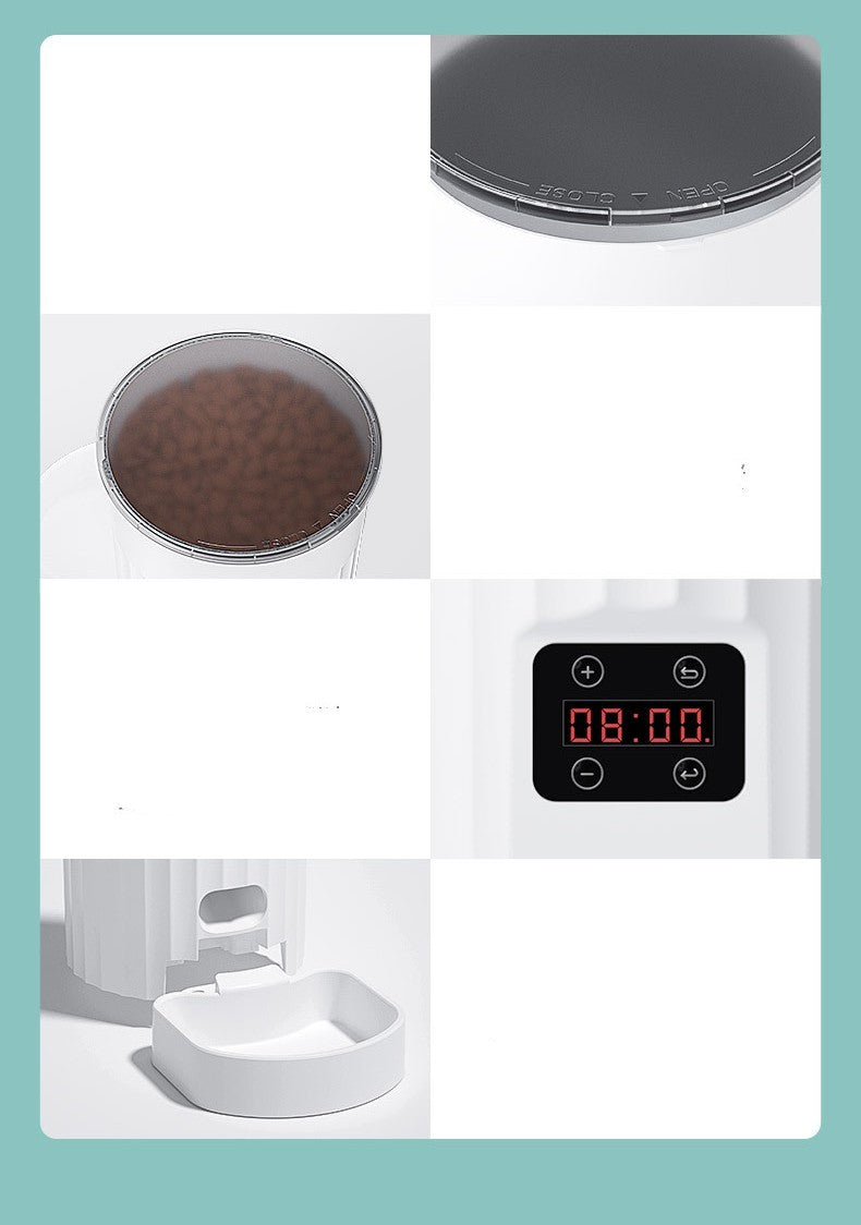 Premium Smart Cat Feeder – WiFi Automatic Feeder for Precise, Healthy Feeding