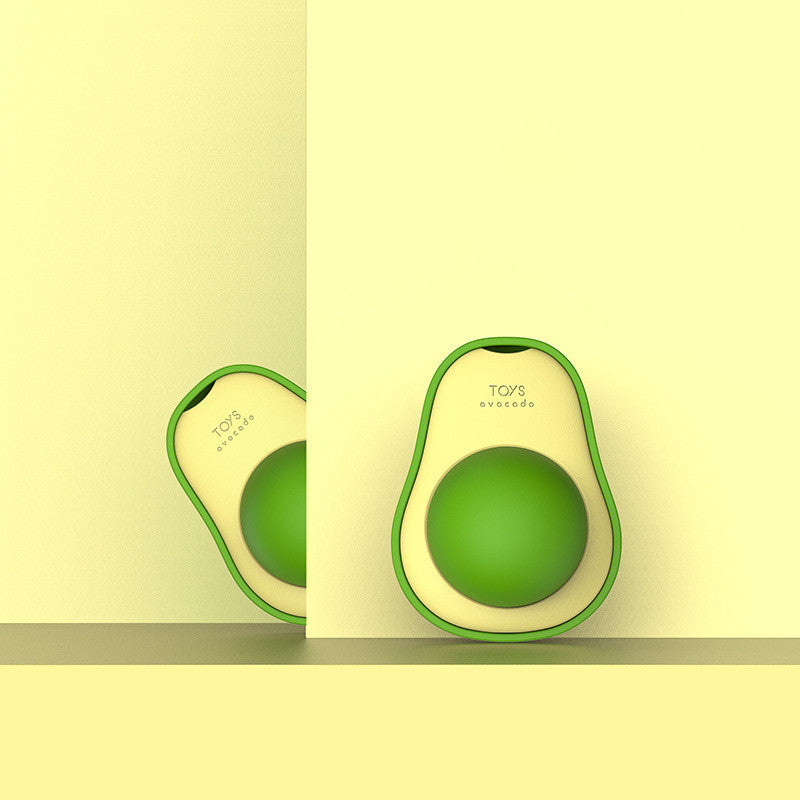 Avocado Catnip Toy – 360° Rotating Cat Mint Play Toy