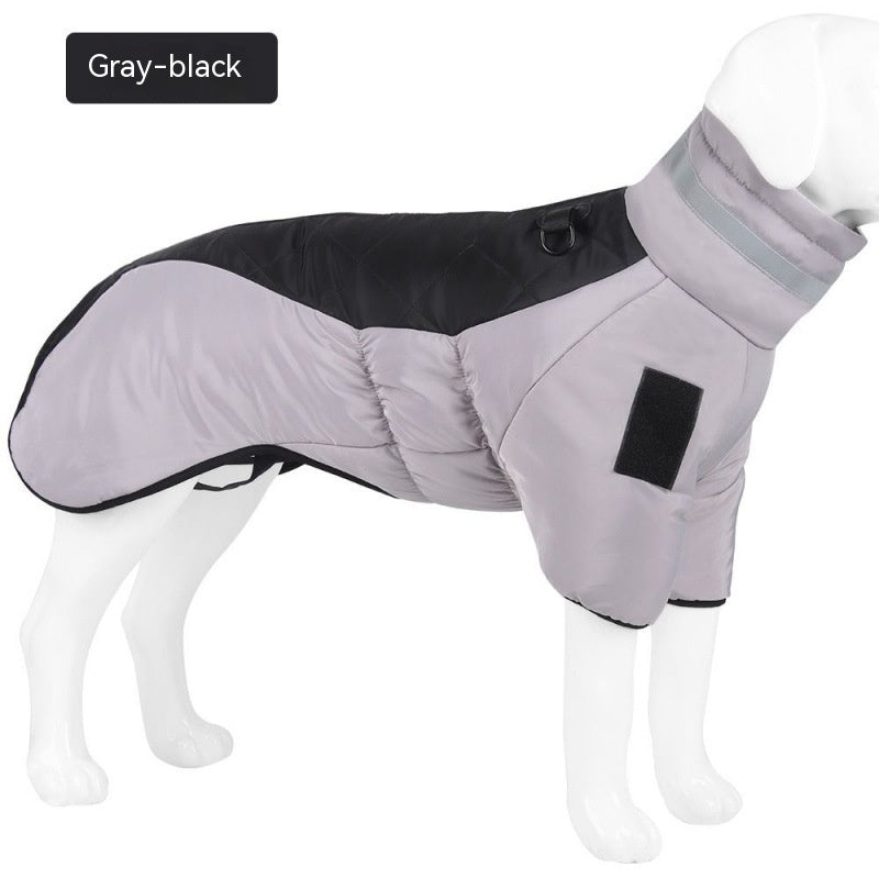 Waterproof Winter Dog Coat – Warm Thick Jacket for Large Dogs