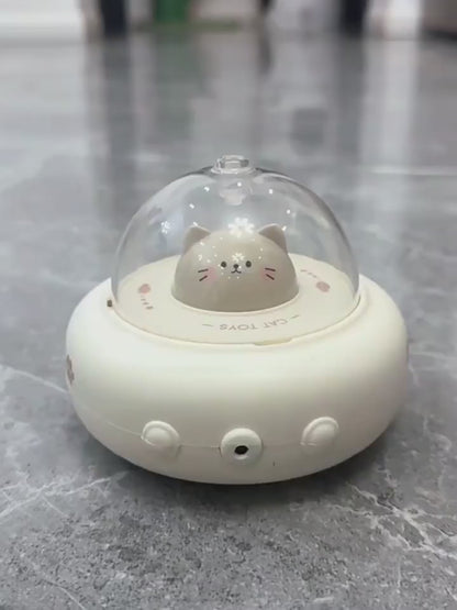 Interactive Cat Toy - Smart Electric UFO Teaser Cat Toy