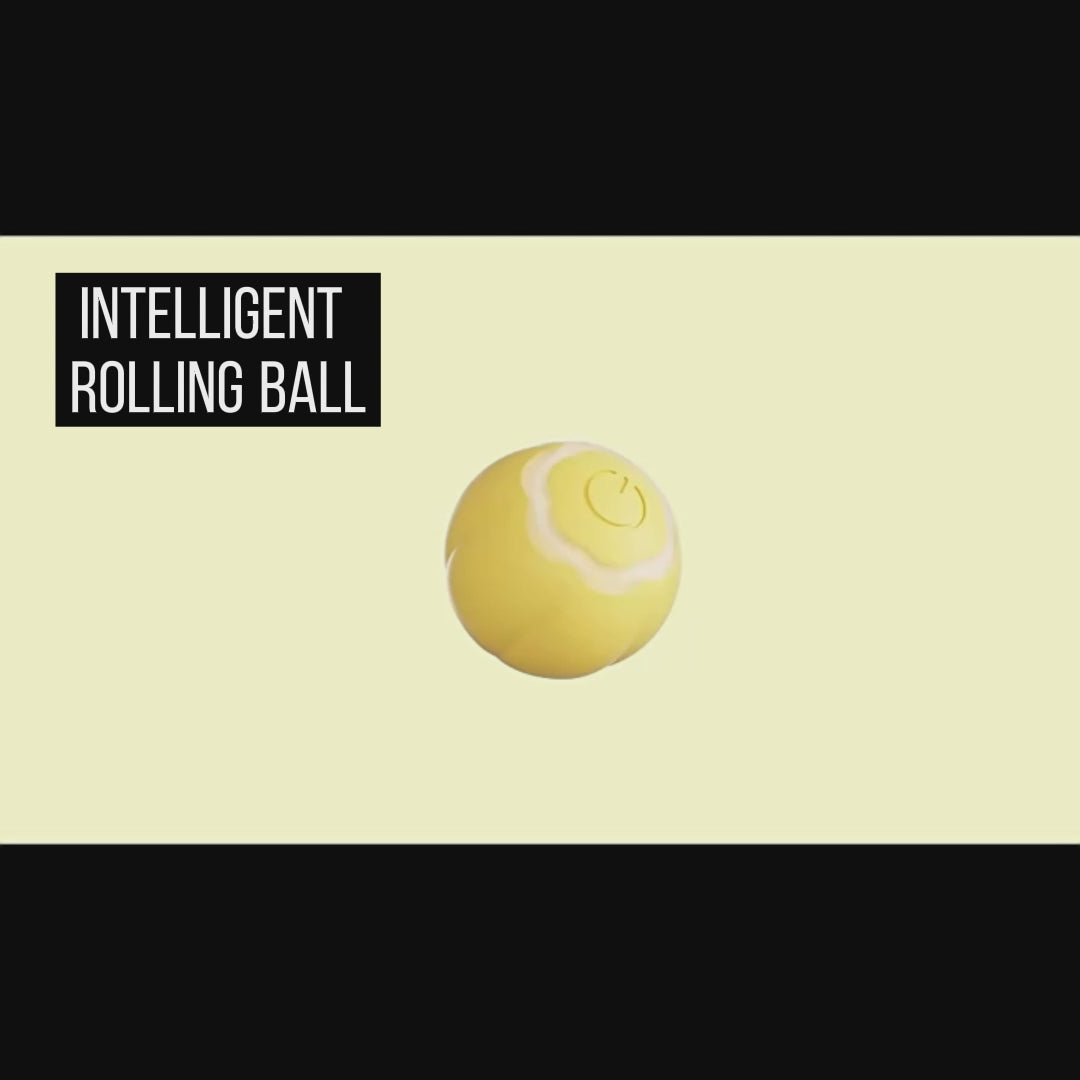 Smart Rolling Ball for Cats – Boredom Relief Bite-Resistant Toy