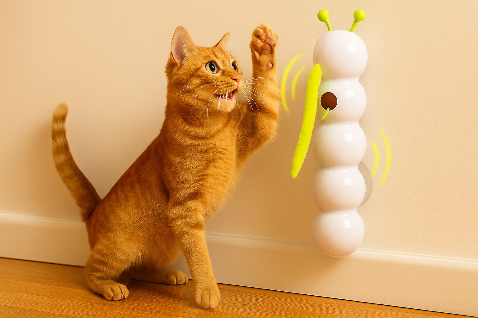 Smart Interactive Cat Toy - Motion Activated Teaser